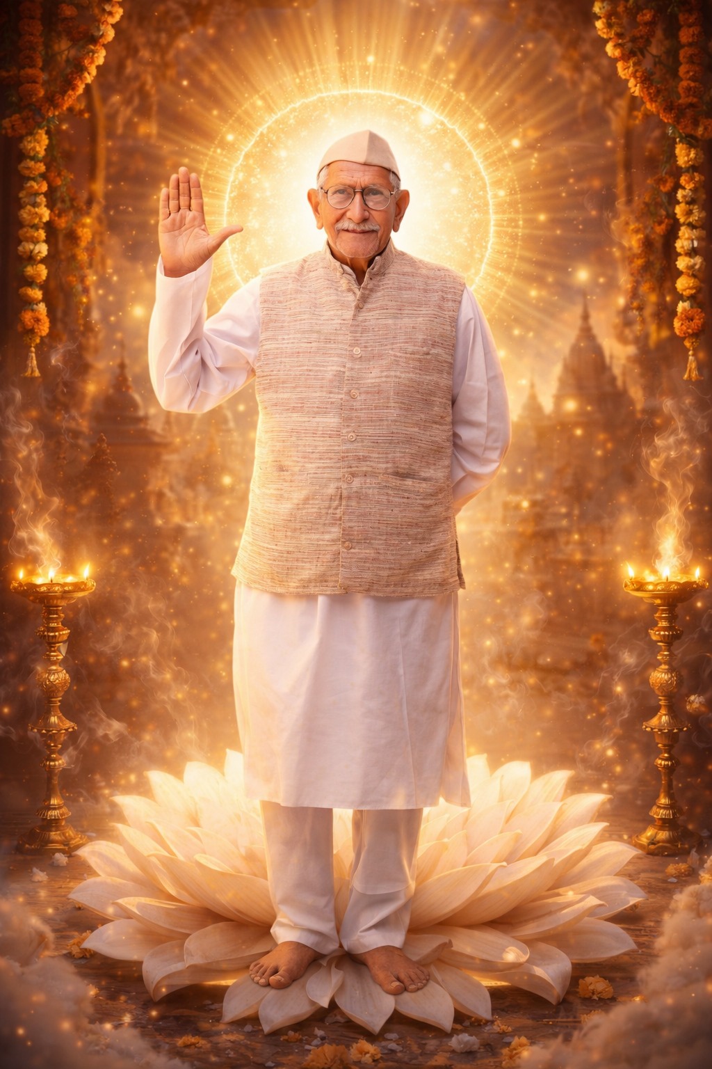 Ashram Building in Haridwar
